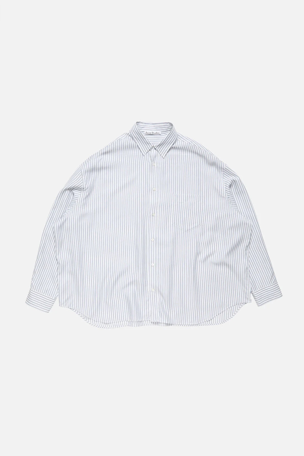 Striped Button-Up Shirt