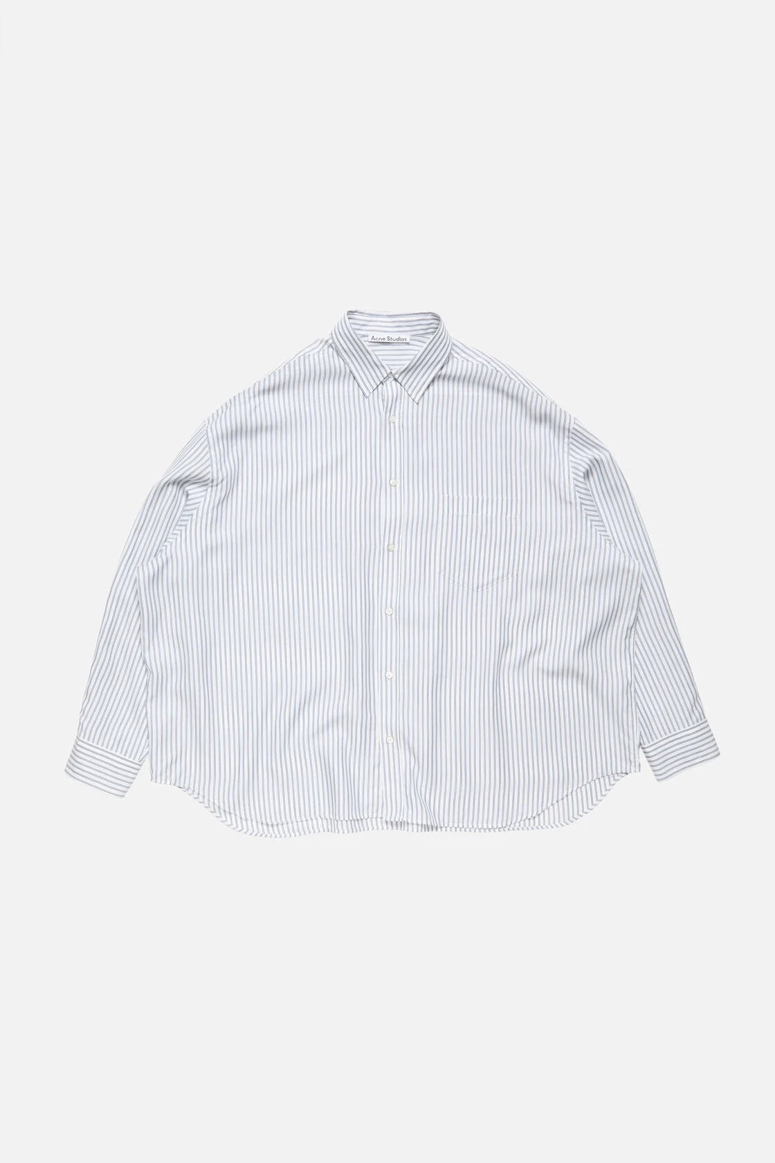 Striped Button-Up Shirt
