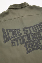 Button-Up Shirt With Logo