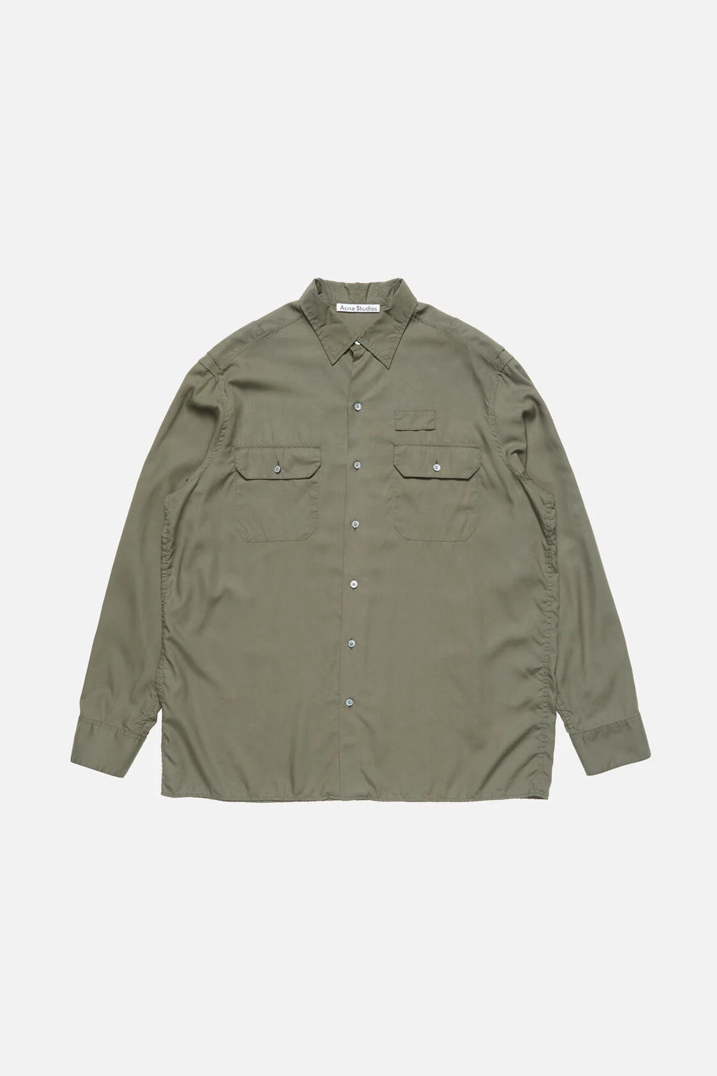 Button-Up Shirt With Logo