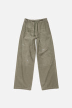 Washed Cotton Trousers