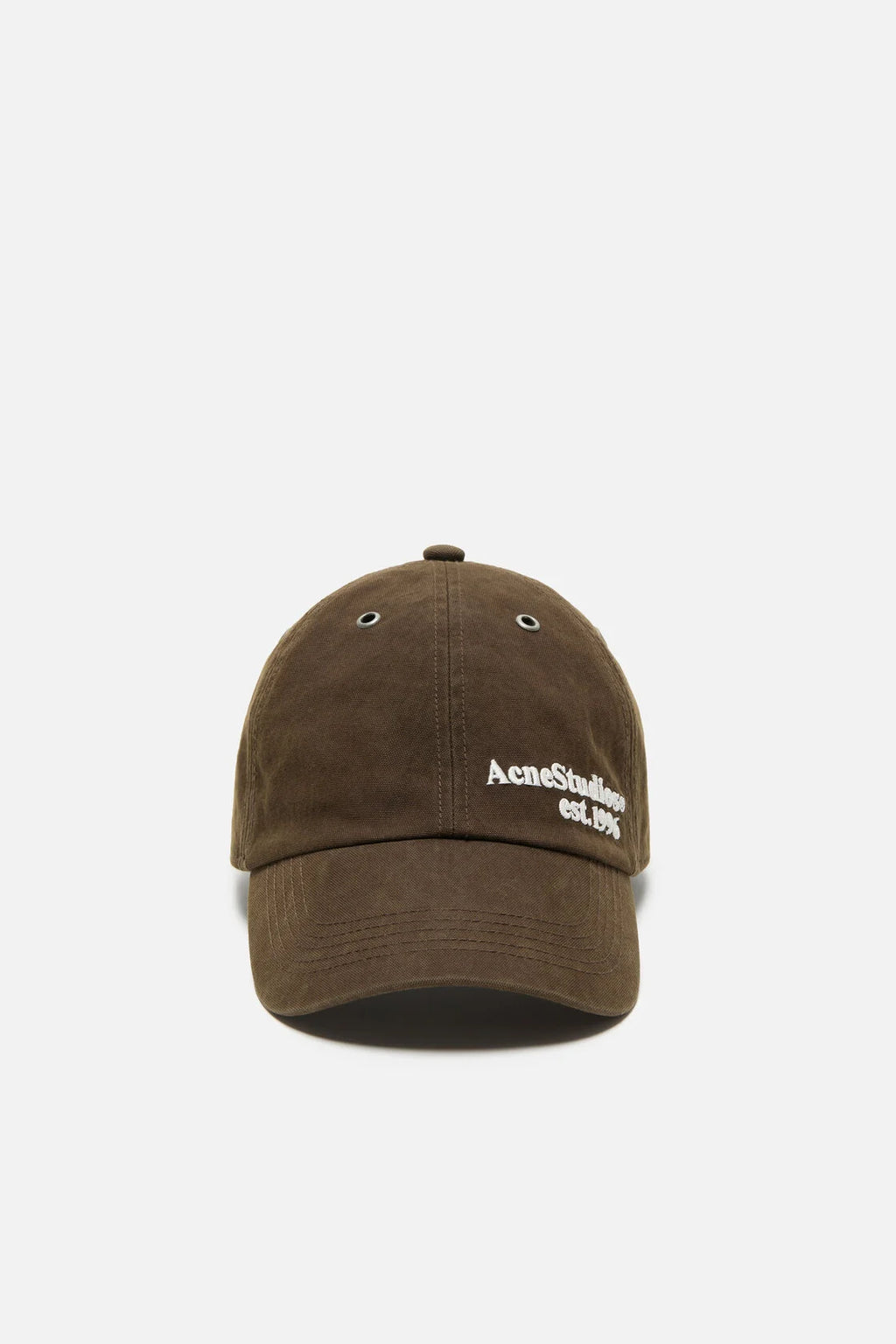 Waxed Logo Cap
