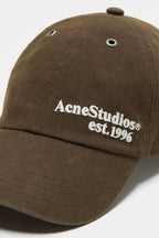 Waxed Logo Cap