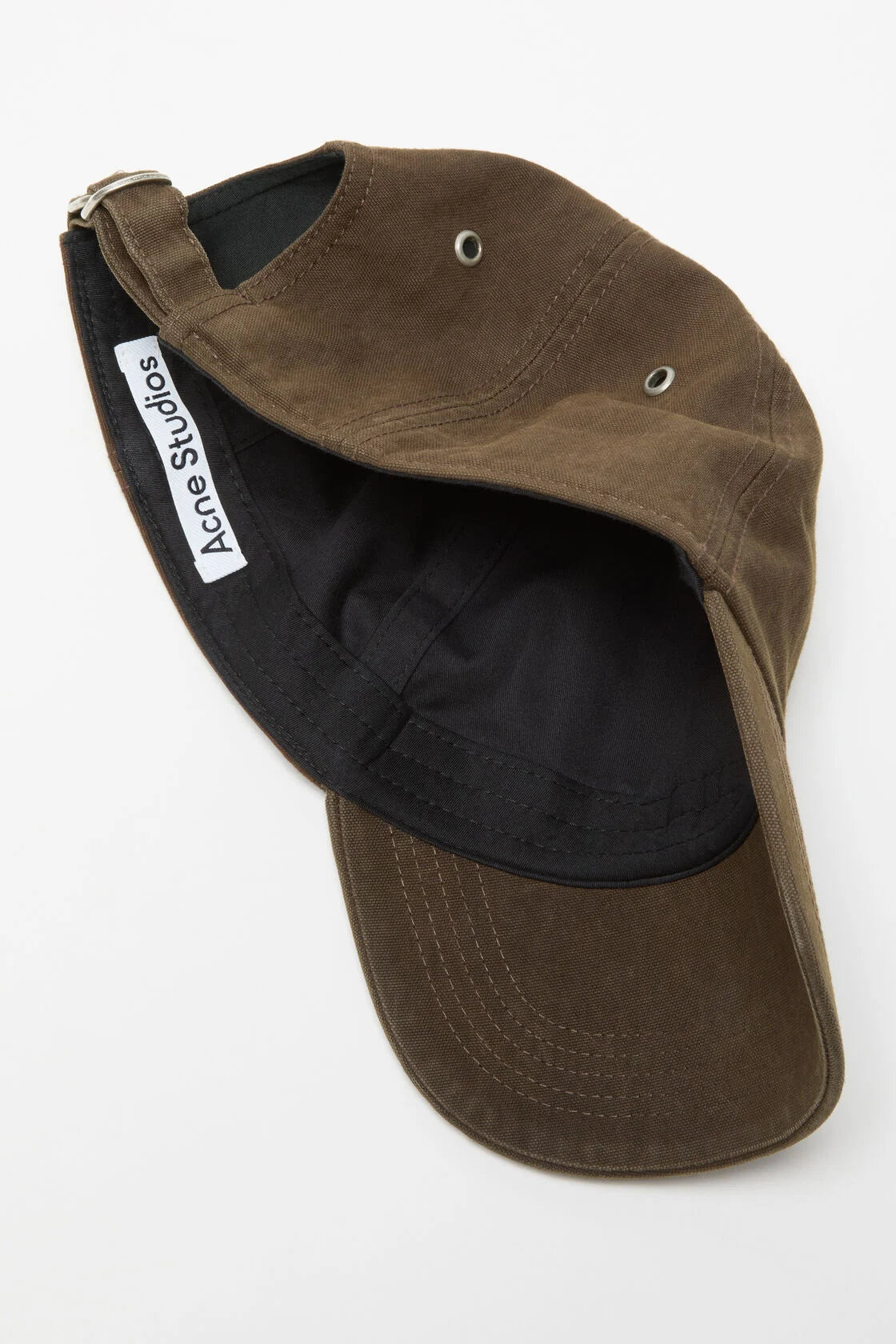 Waxed Logo Cap