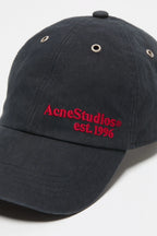 Waxed Logo Cap