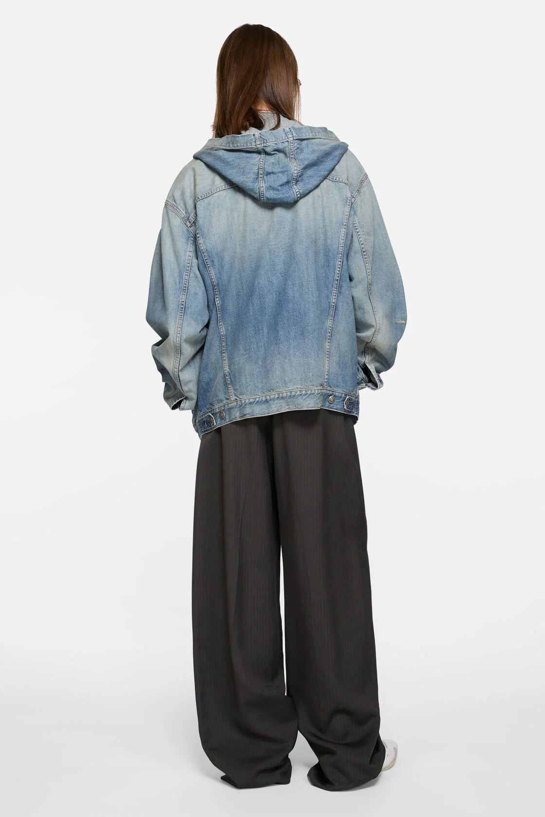 Hooden Denim Jacket