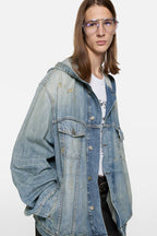 Hooden Denim Jacket