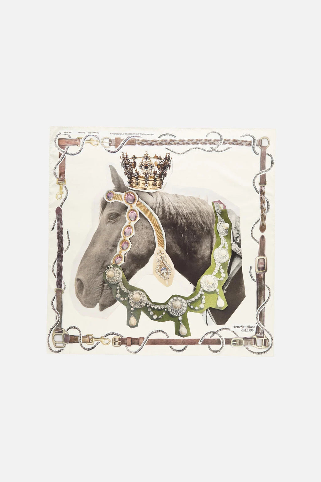 Volta Horse & Belt (Brown/white)