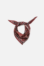 Checkered Silk Bandana