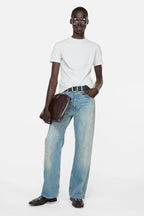 Cotton Crewneck T-Shirt