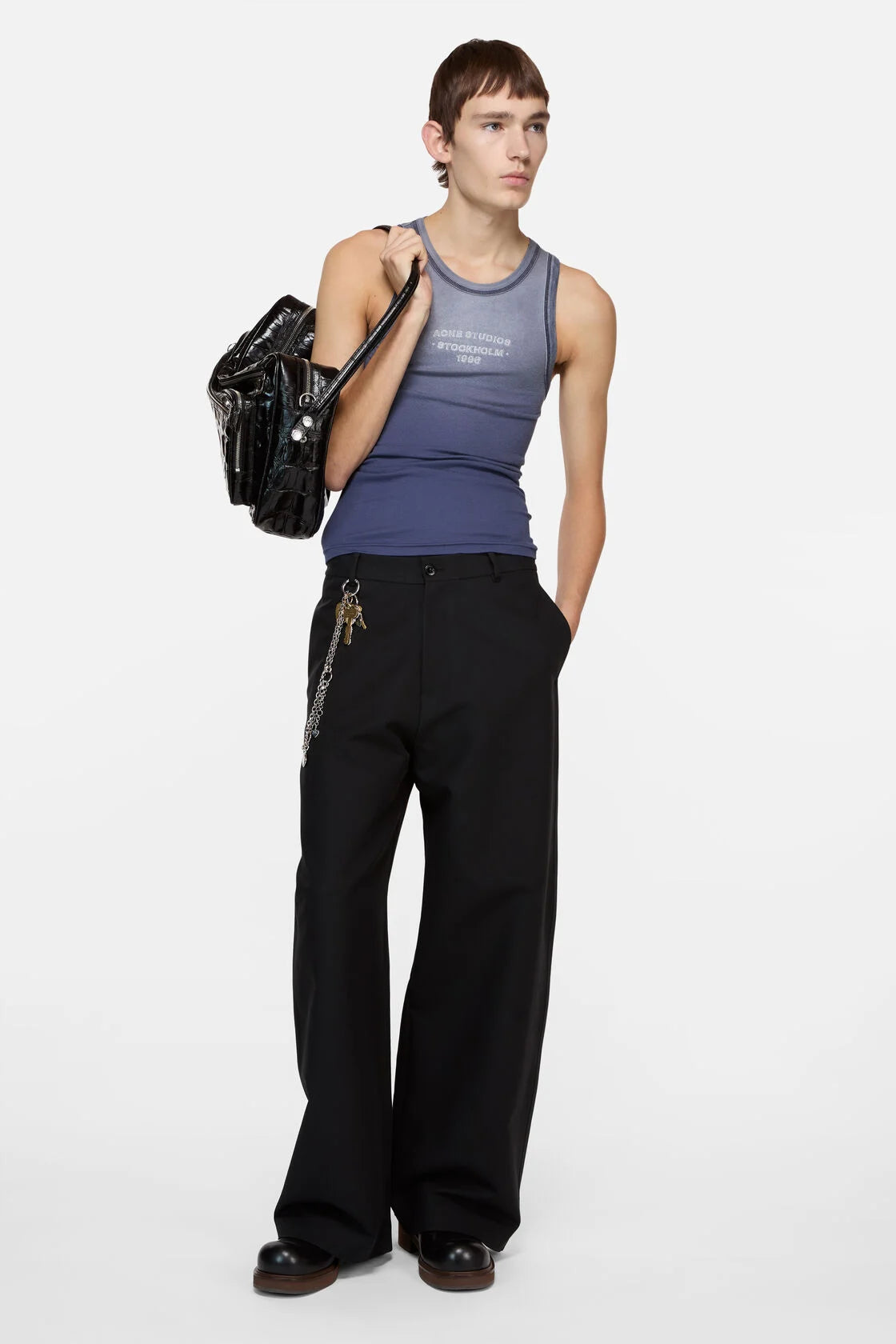 Sprayed Logo Tank Top