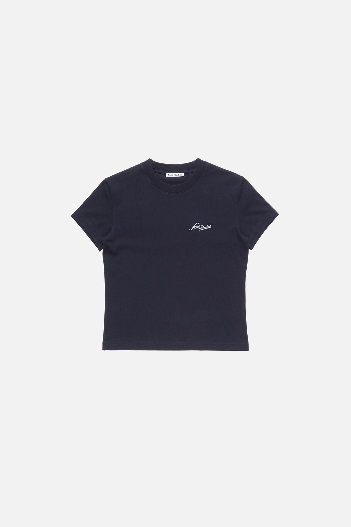 Jersey T-Shirt With Logo Dark Navy