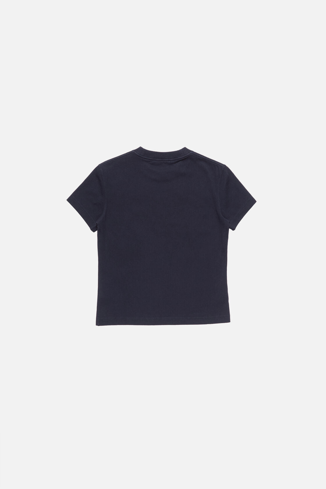 Jersey T-Shirt With Logo Dark Navy