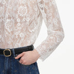 White Lace Blouse