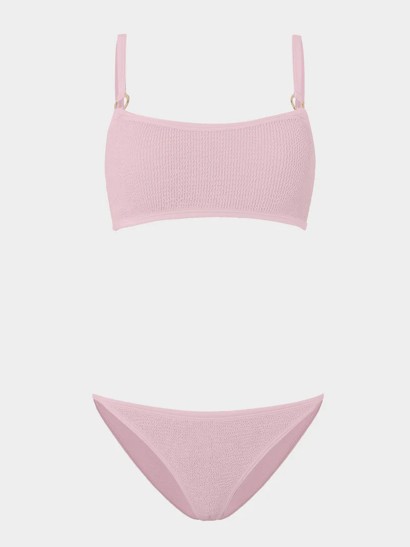 Iris Bikini with Gold Hoops