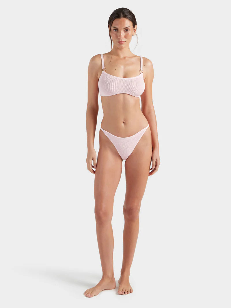 Iris Bikini with Gold Hoops