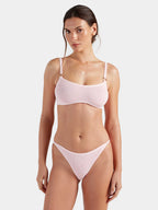 Iris Bikini with Gold Hoops