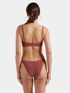 Iris Bikini with Gold Hoops