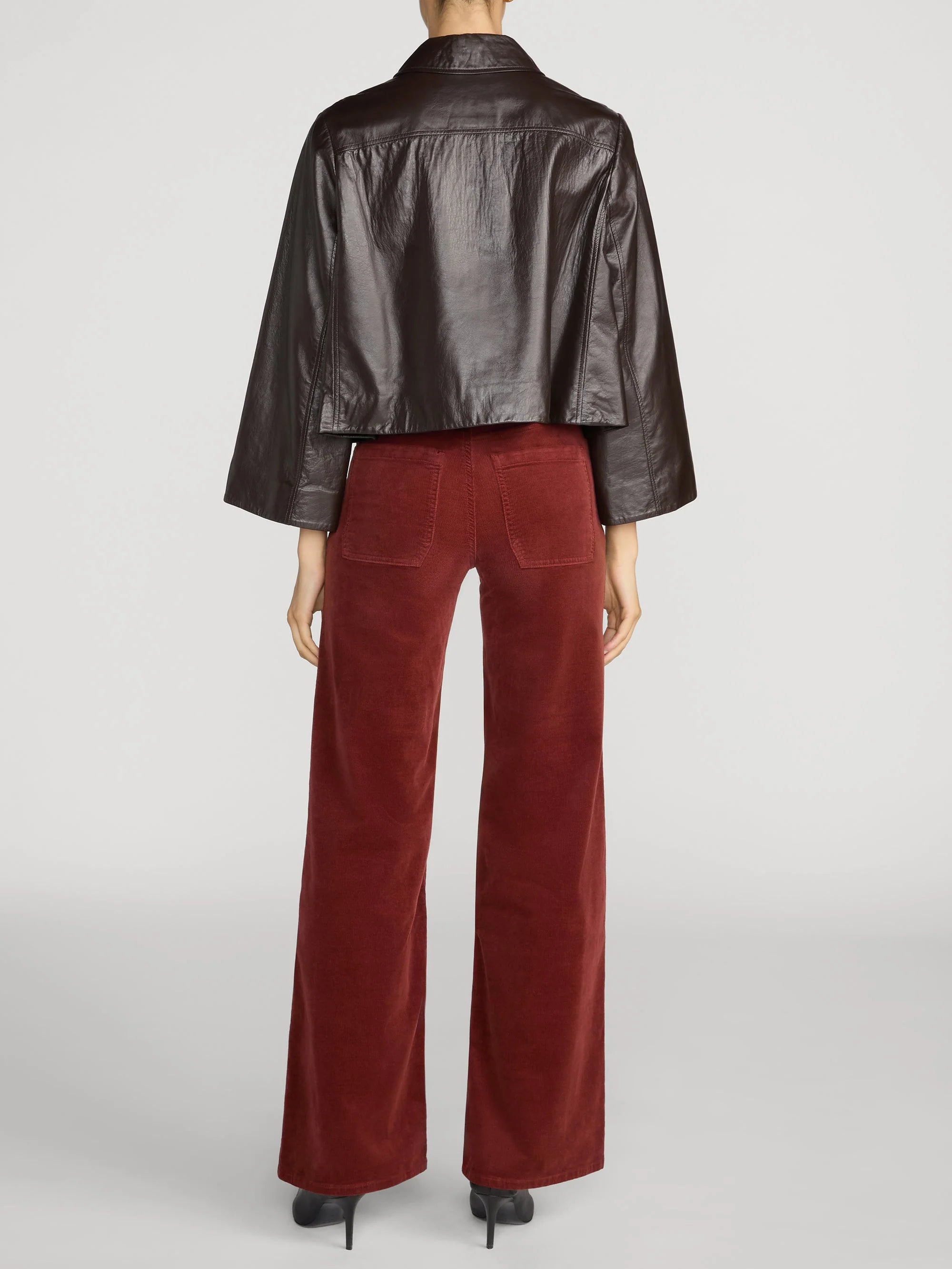 Le  Slim Palazzo Corduroy