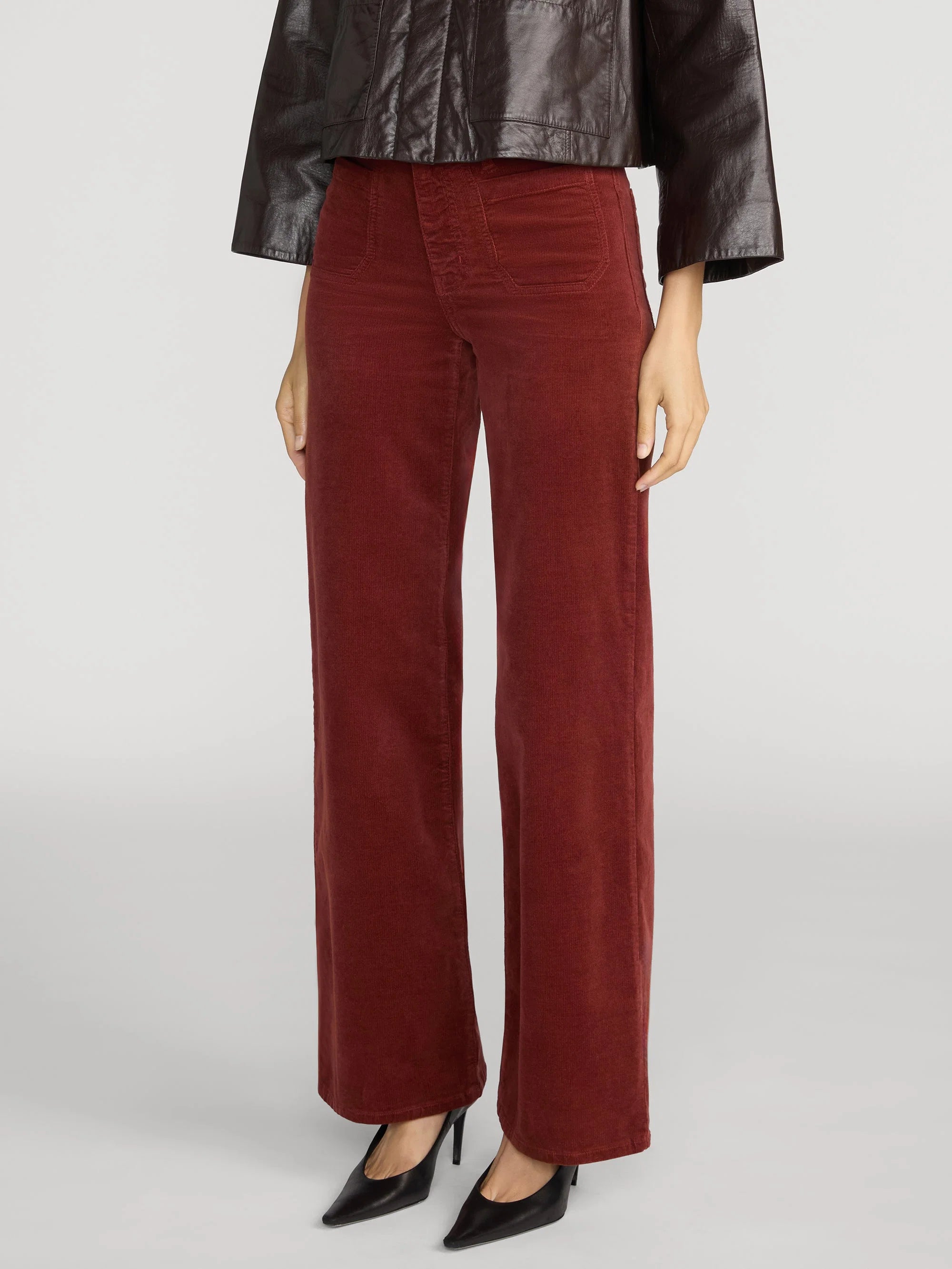 Le  Slim Palazzo Corduroy