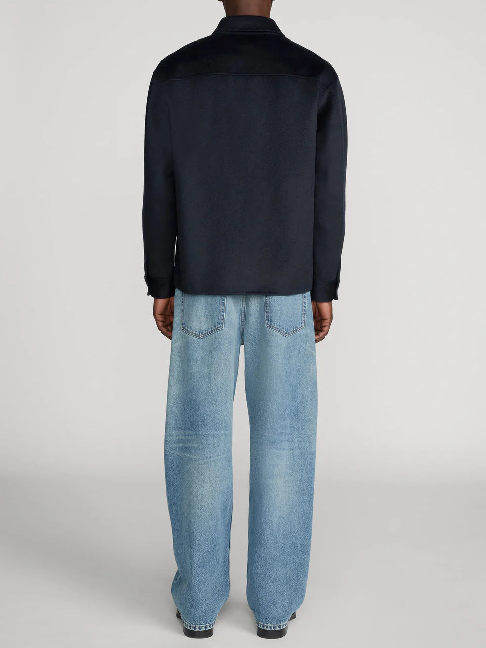 Double Face Zip Shirt Jacket