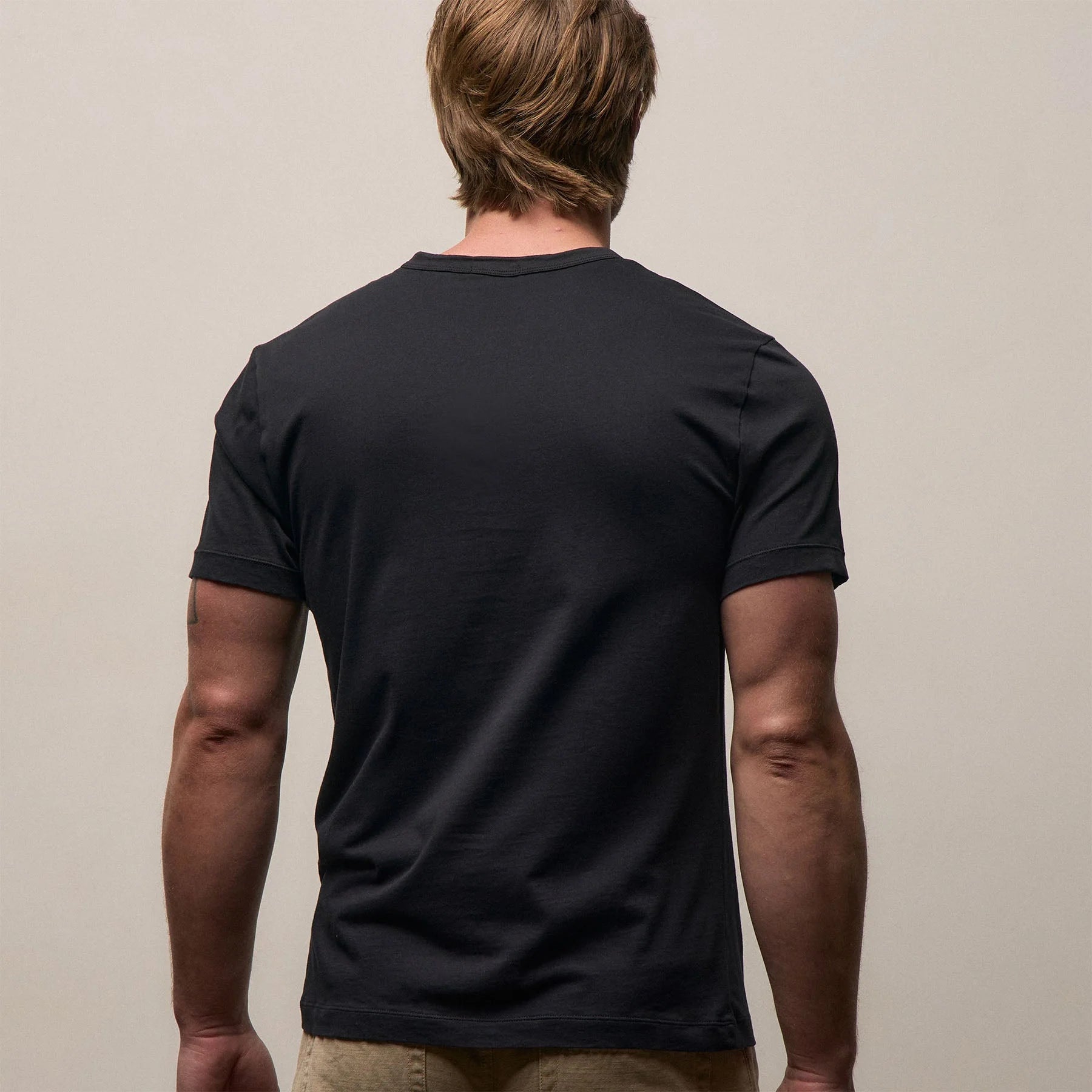 Brushed Elevated Jersey S/S Crew