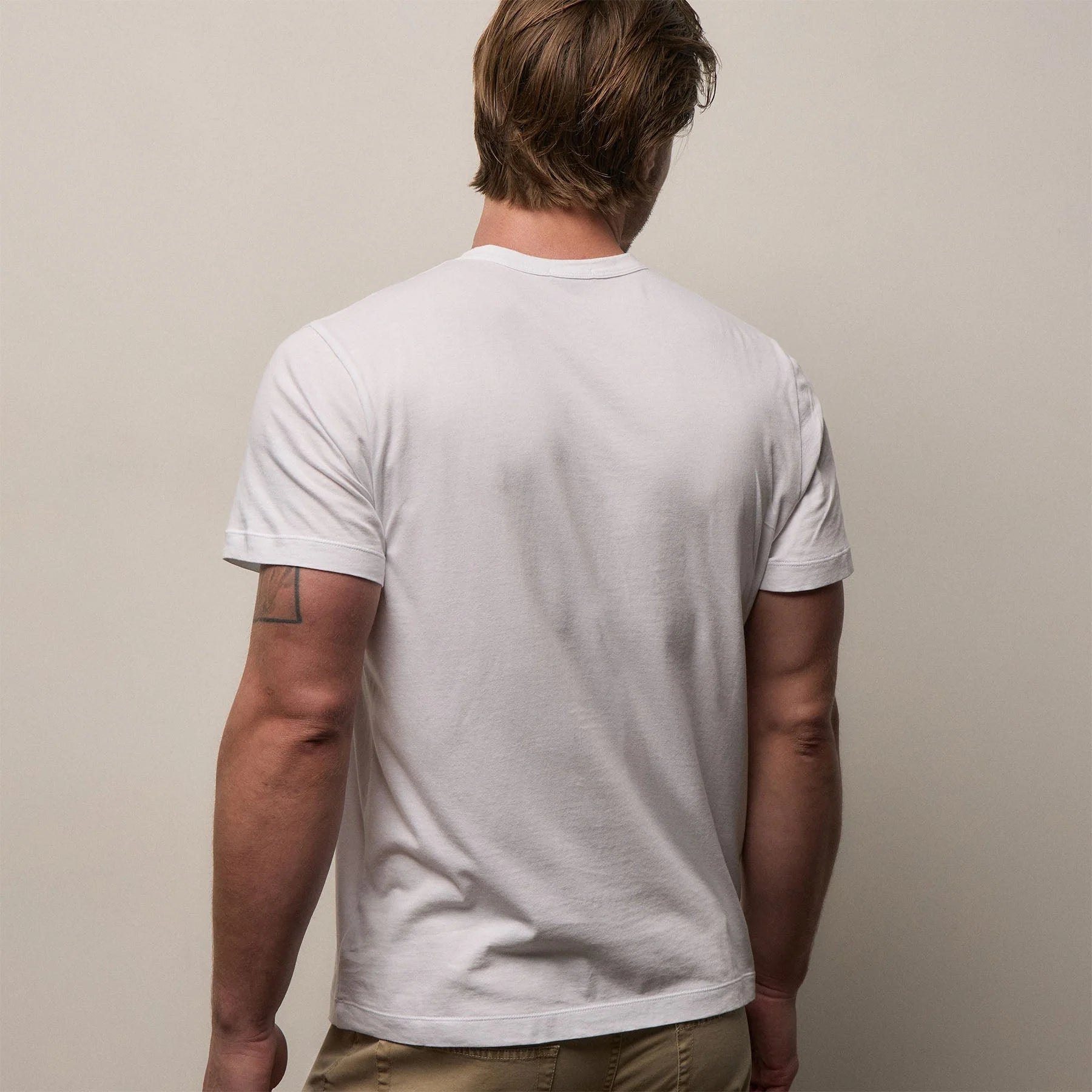Brushed Elevated Jersey S/S Crew