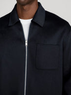 Double Face Zip Shirt Jacket