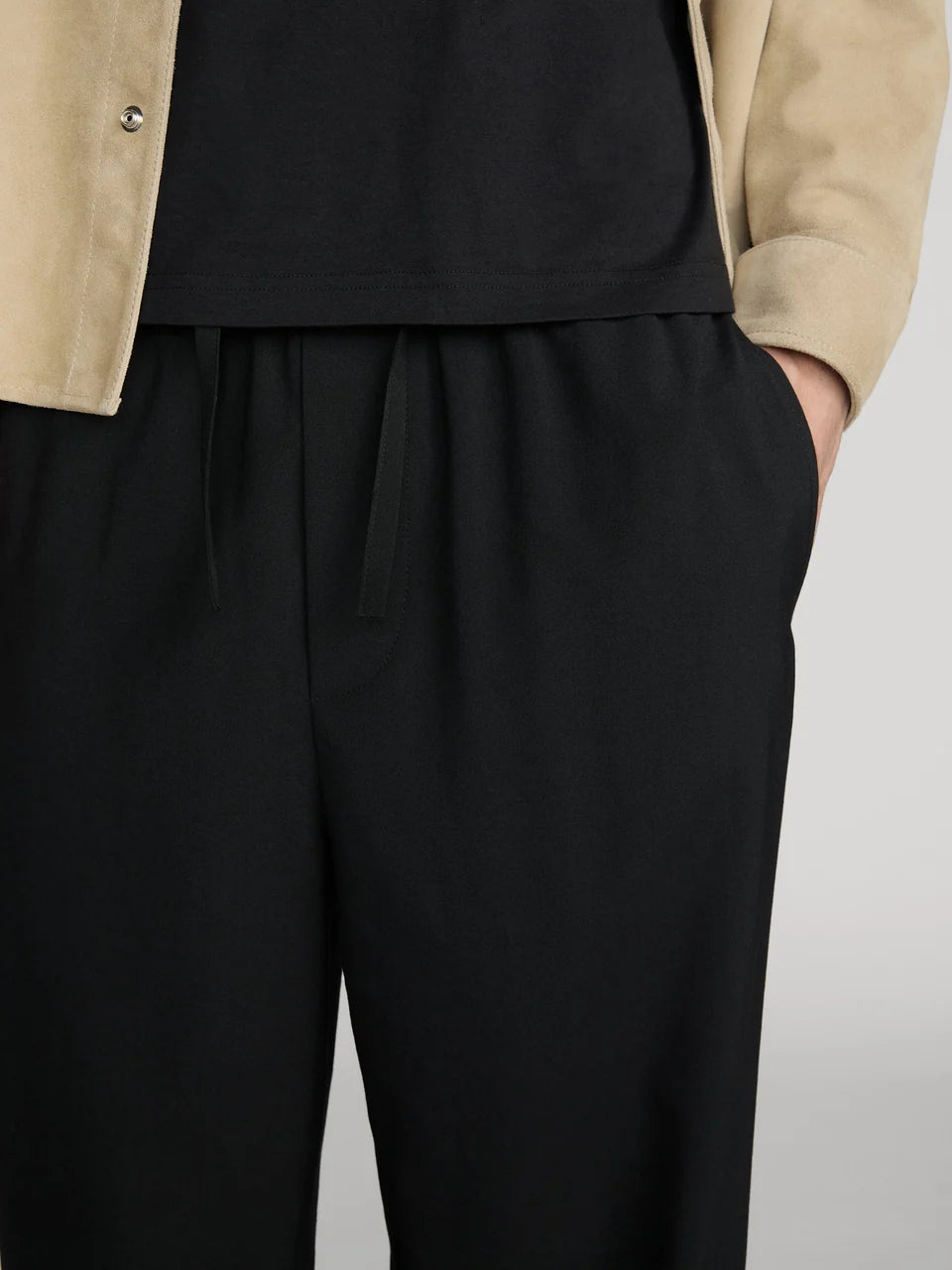 Wool Easy Trousers