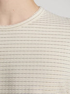 Jacquard Stripe Tee