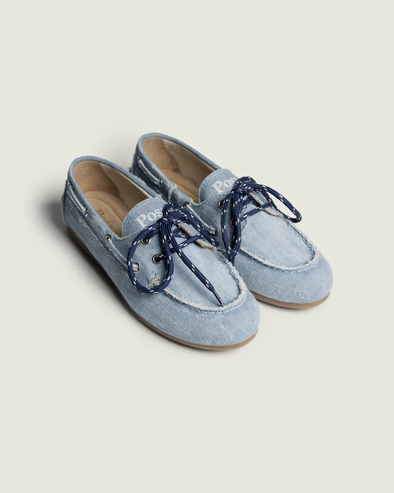 Boat Loafer Brushed - Denim