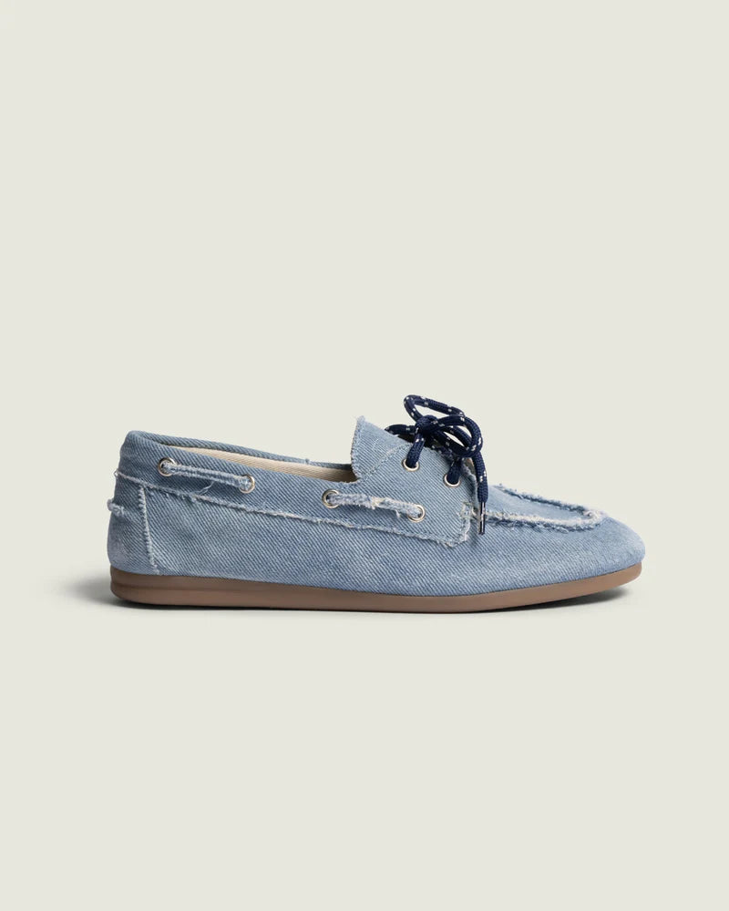 Boat Loafer Brushed - Denim