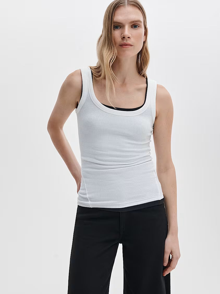 The Essential Rib String Tank