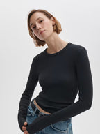 The Essential Rib Crew Ls