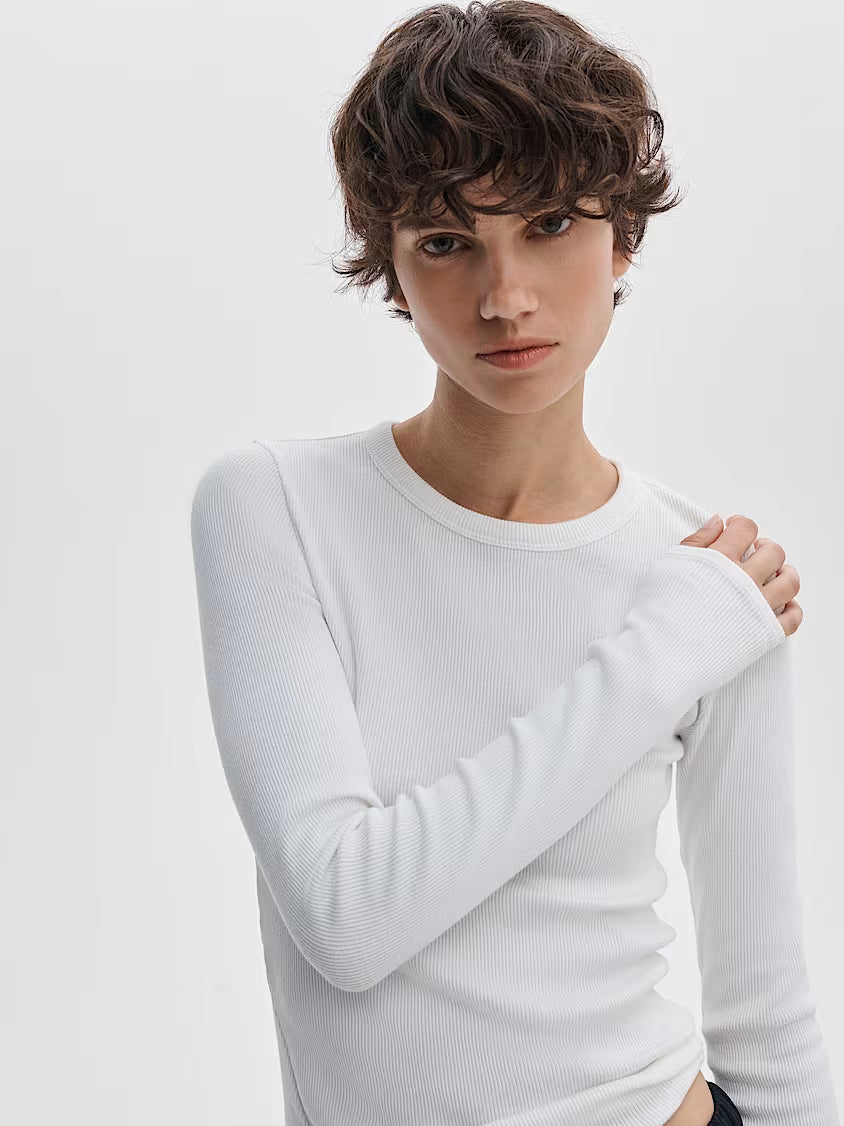 The Essential Rib Crew Ls