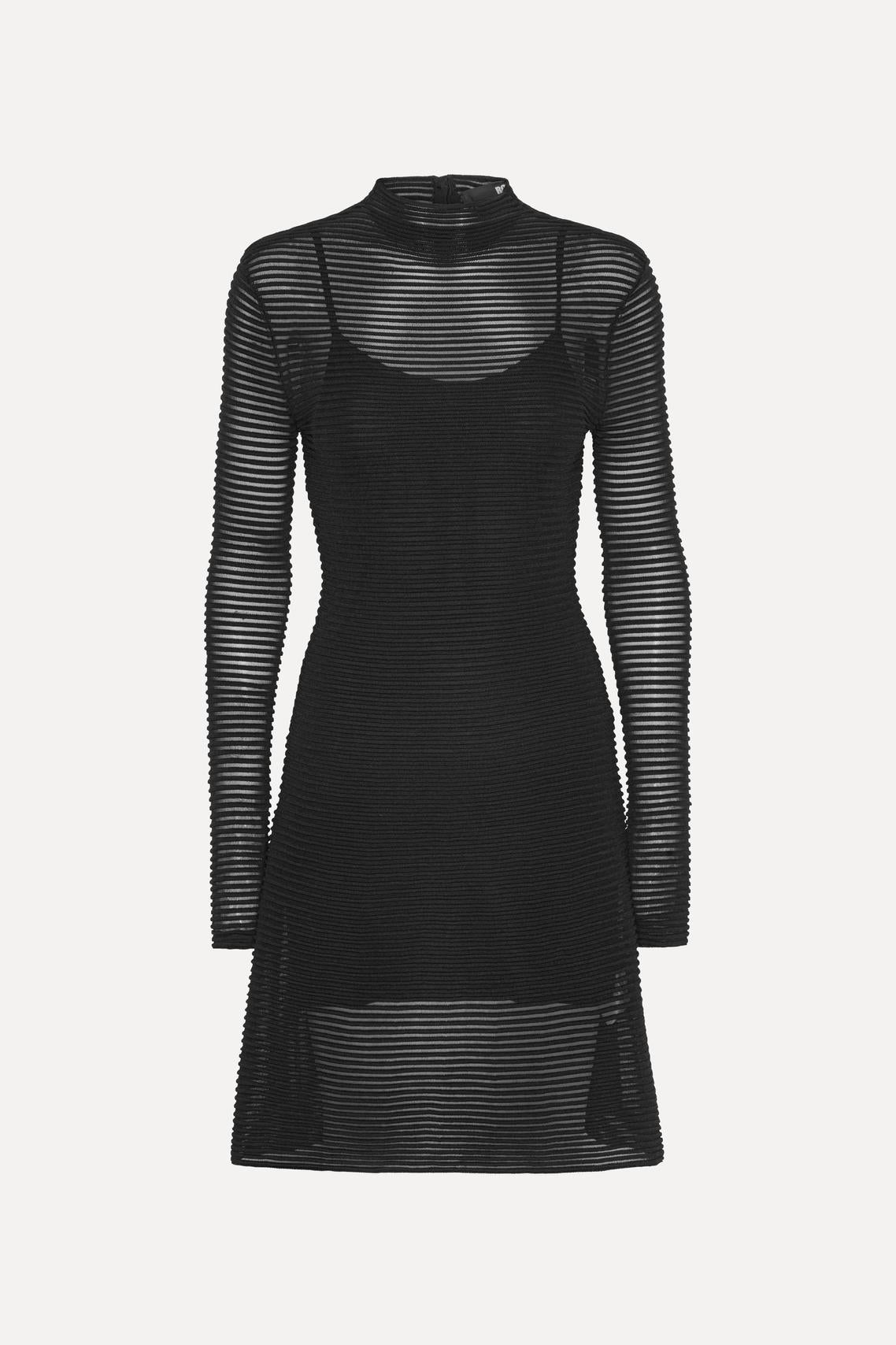 Knitted Flared Mini Dress