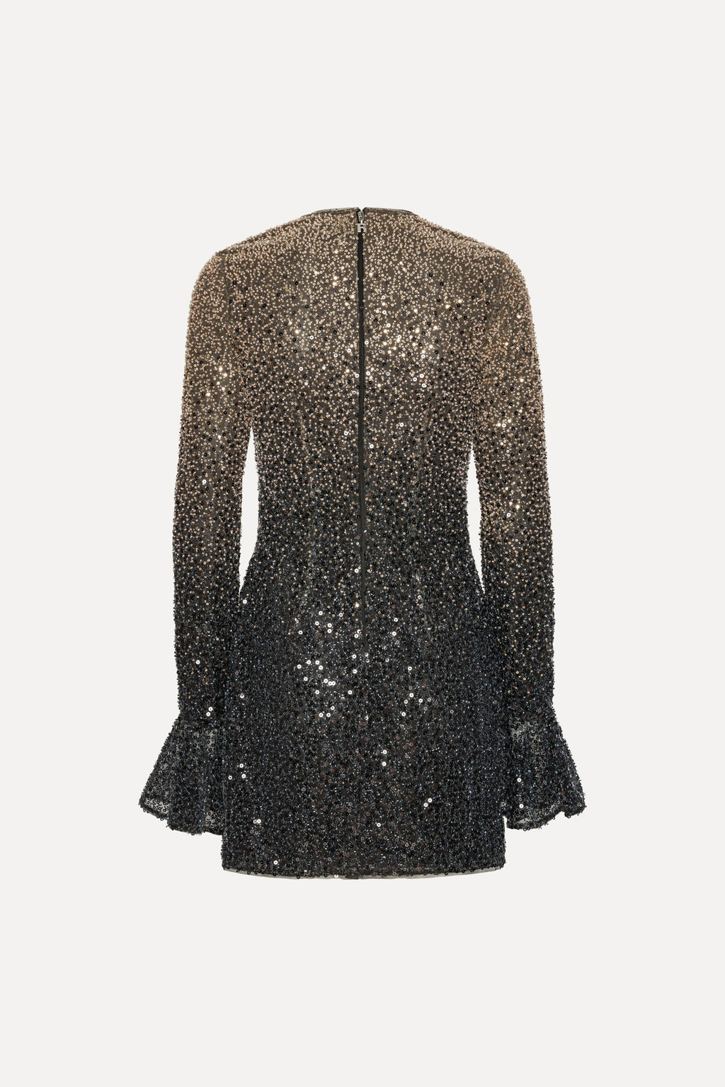 Beaded Ls Mini Dress