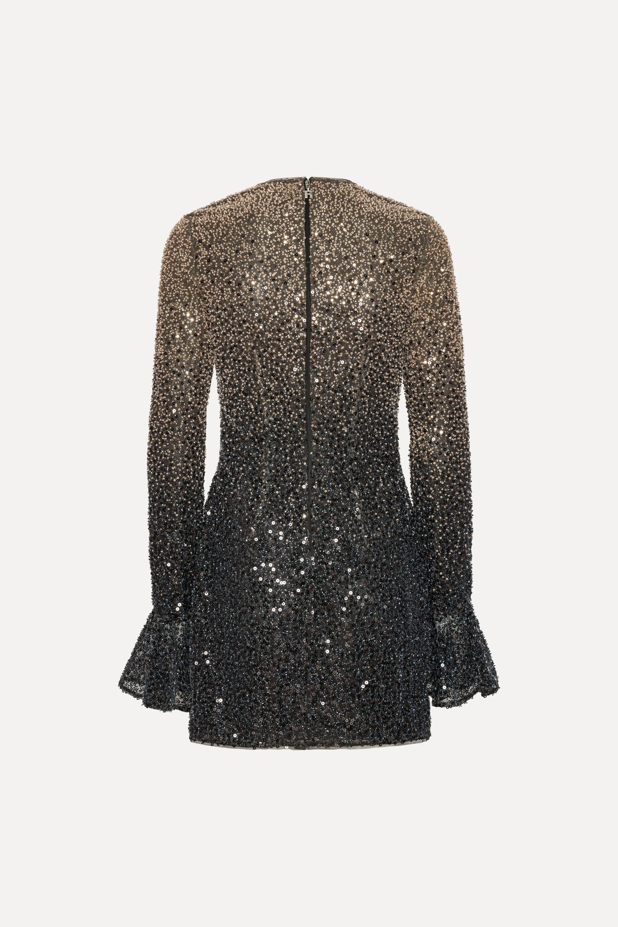 Beaded Ls Mini Dress