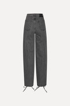 Denim Laced Leg Pants
