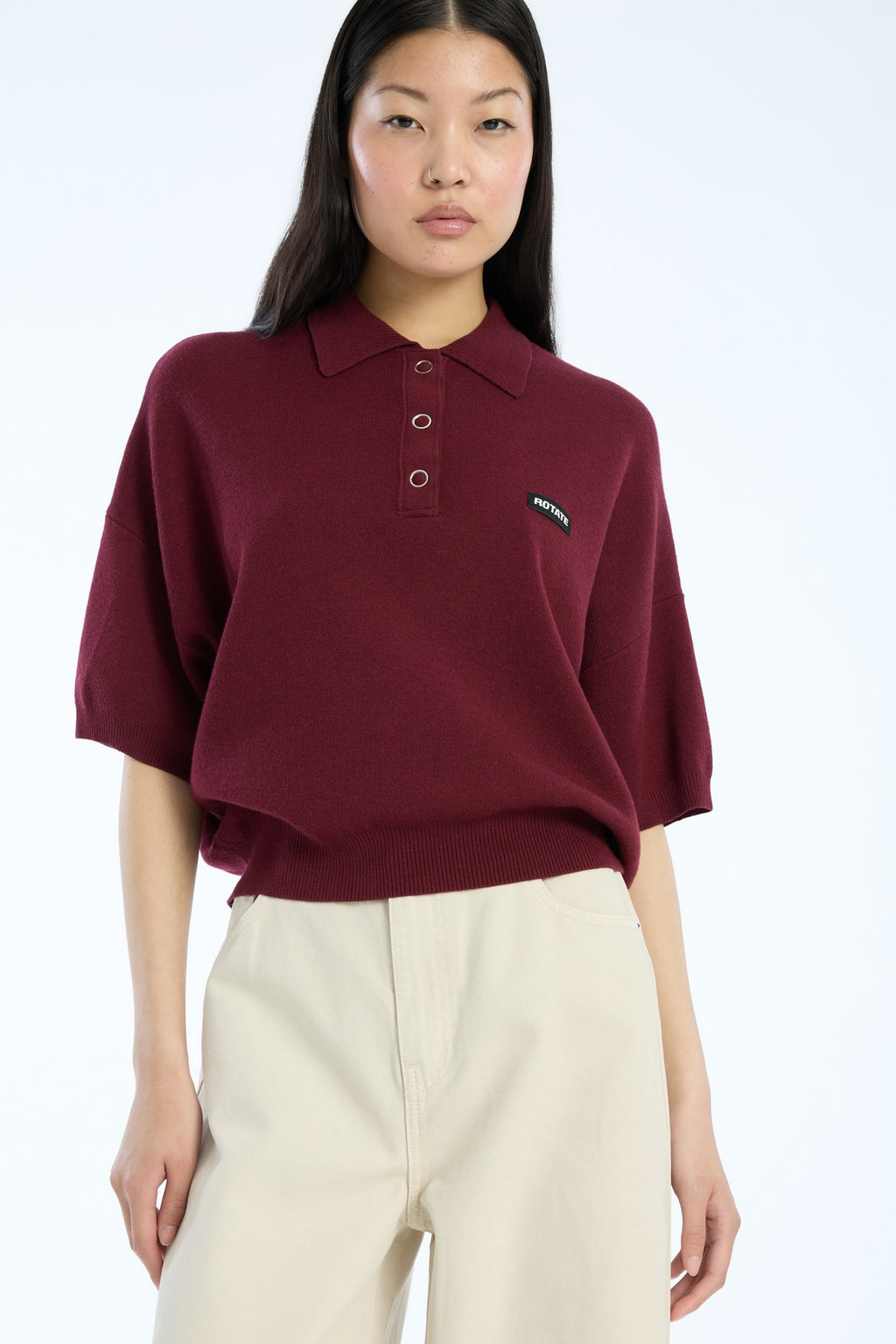 Slinky Knit Polo