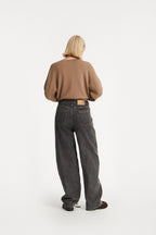 Denim Laced Leg Pants