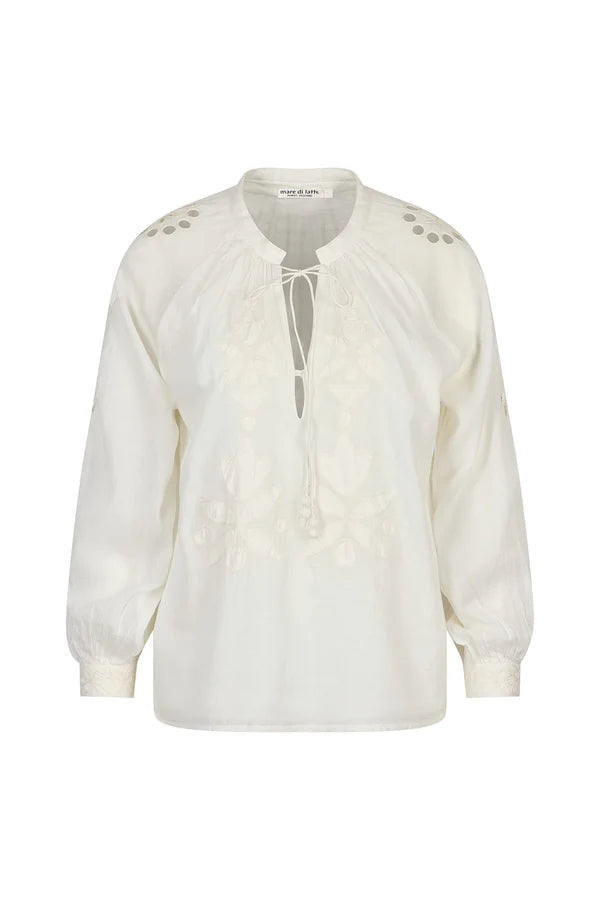 Rosalie Blouse Voile Floral
