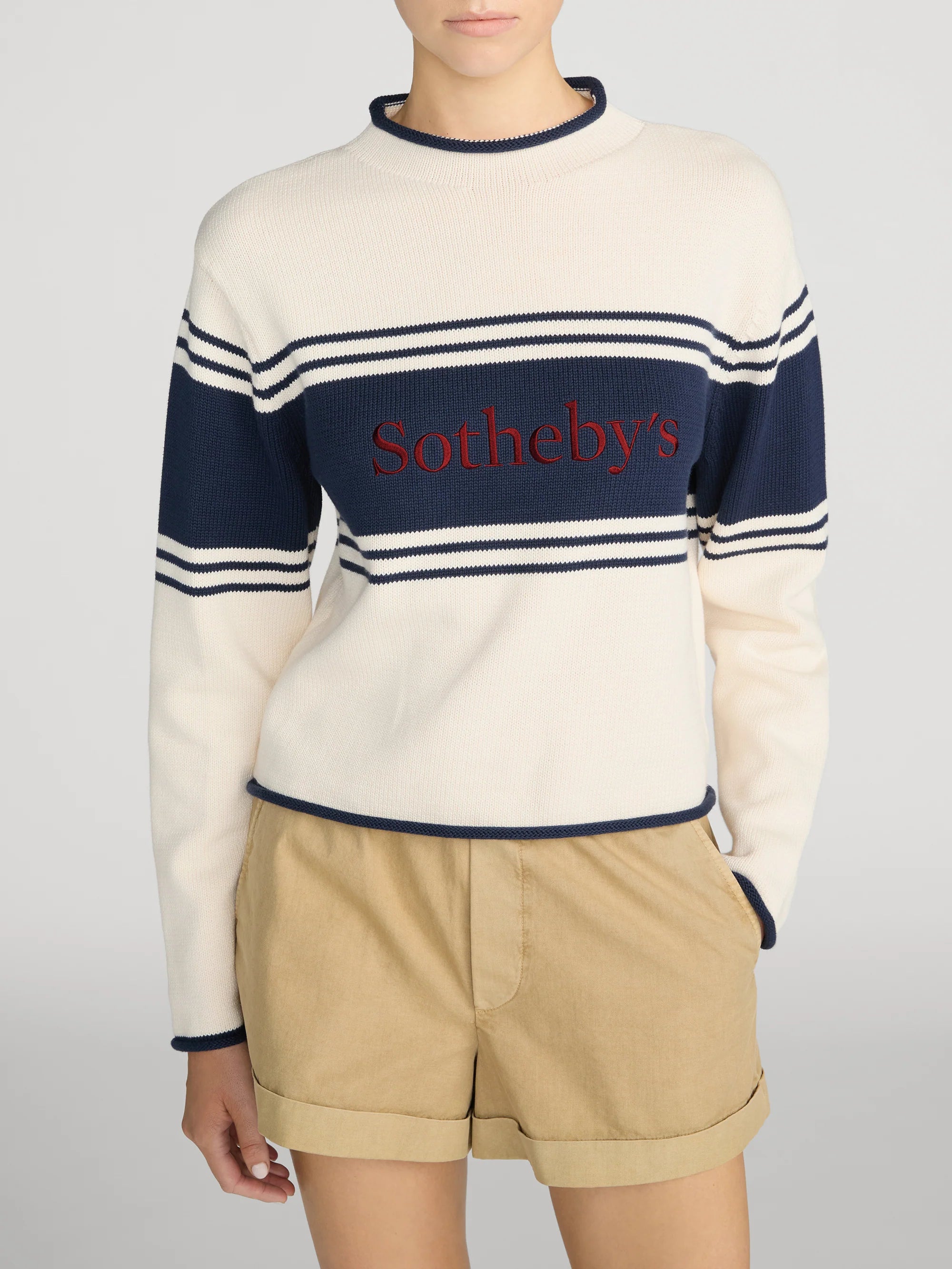 Sotheby's Rolled Sweater