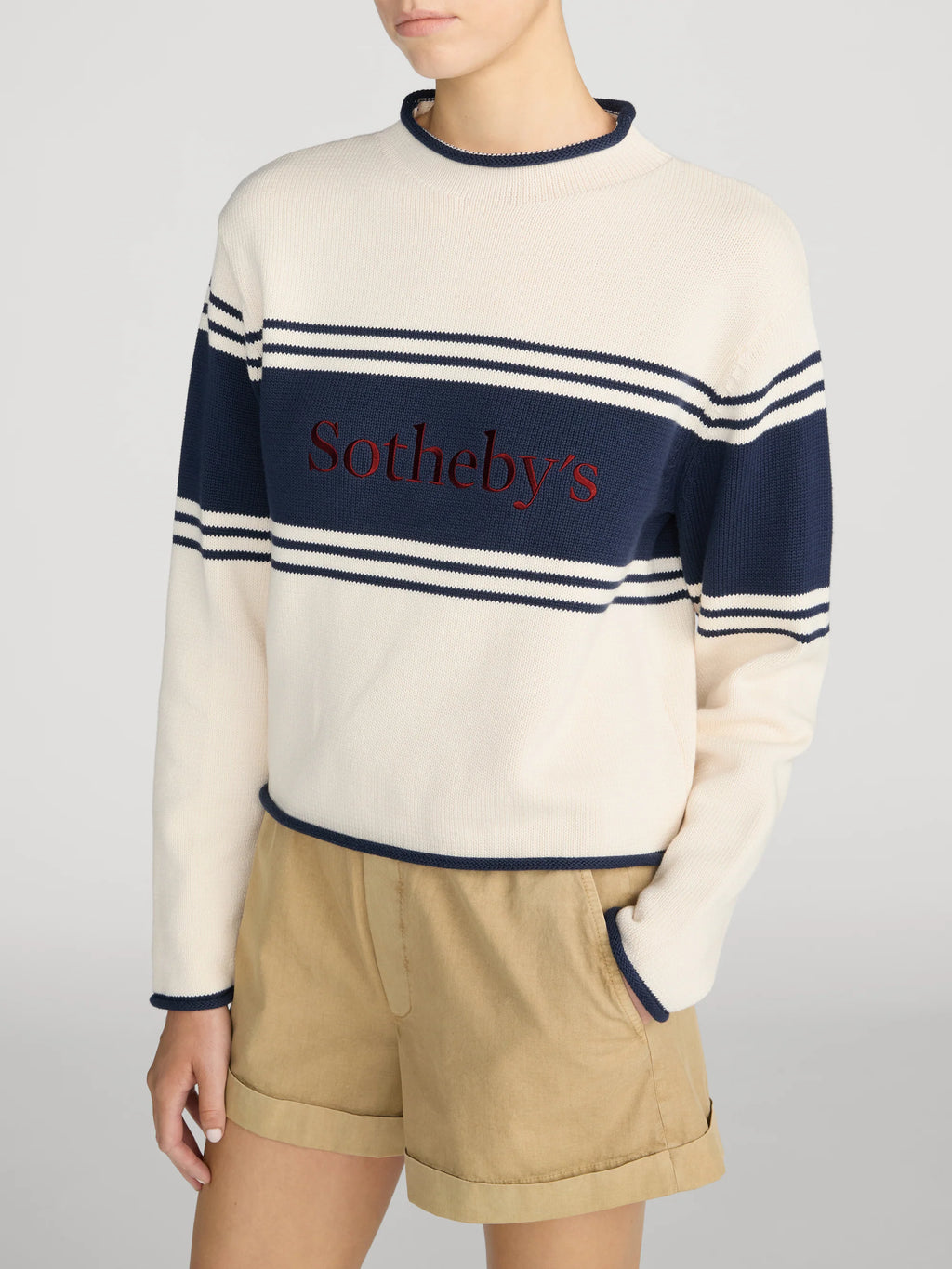 Sotheby's Rolled Sweater