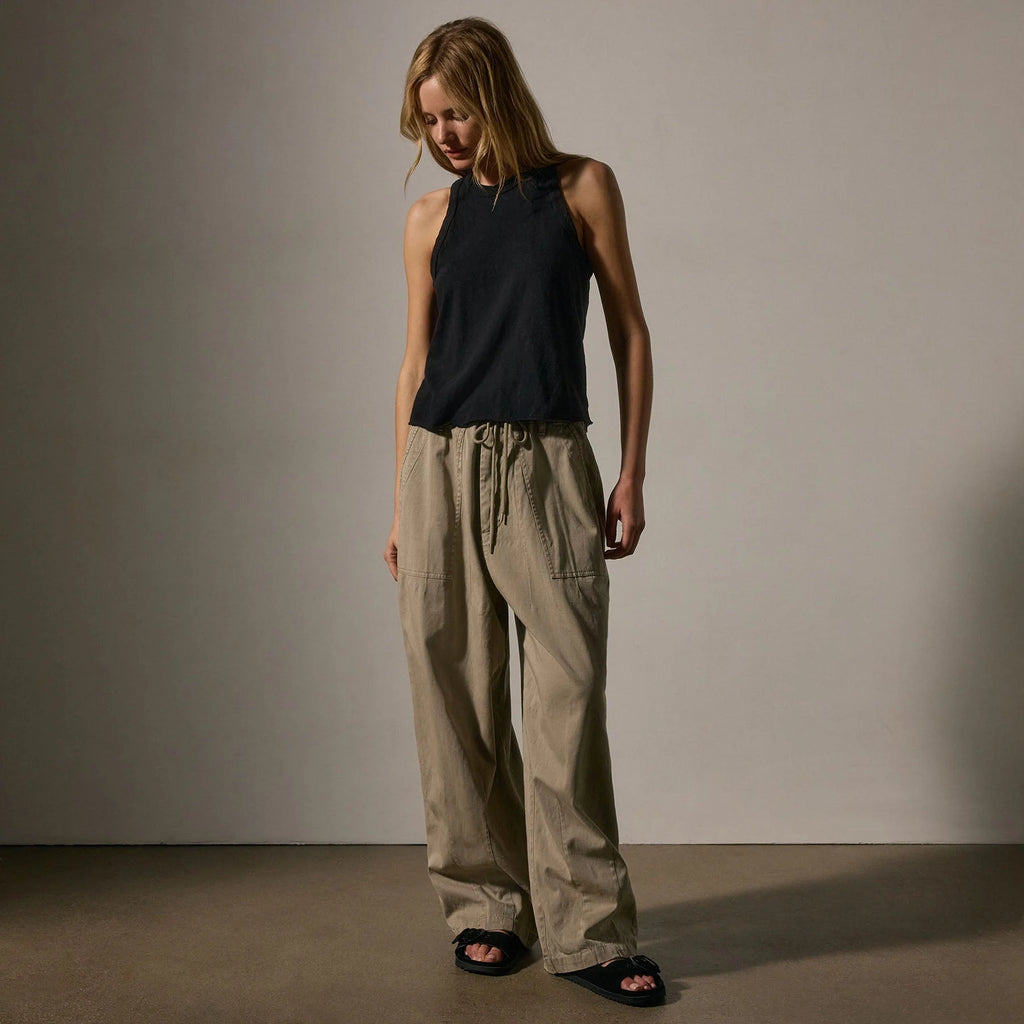 Slub Jersey Muscle Tank