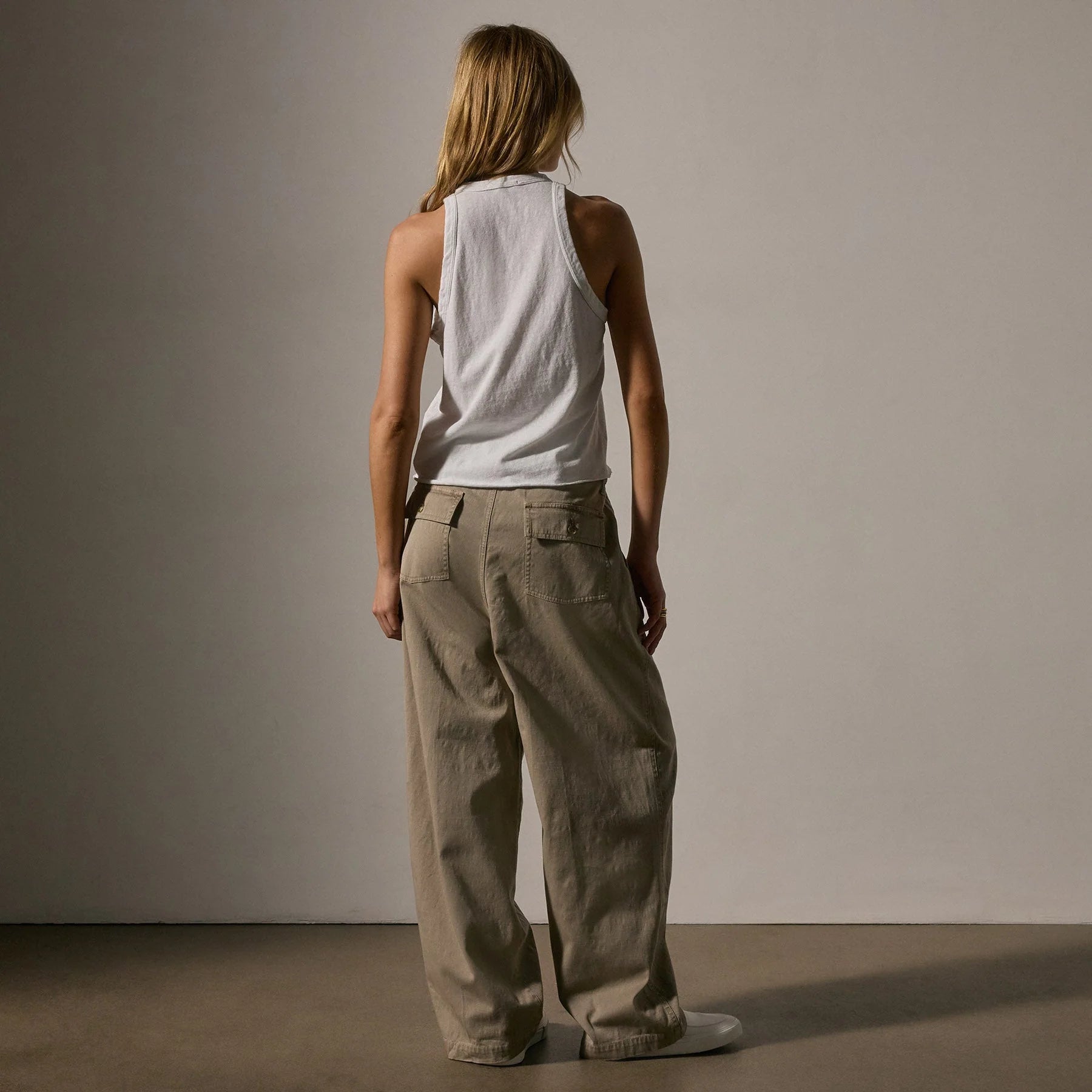 Slub Jersey Muscle Tank