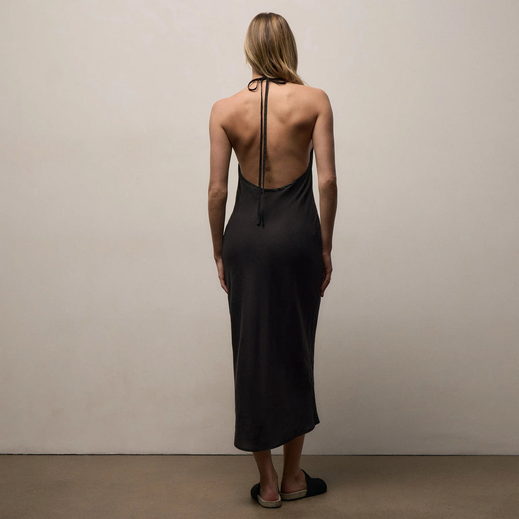 Linen Halter Dress