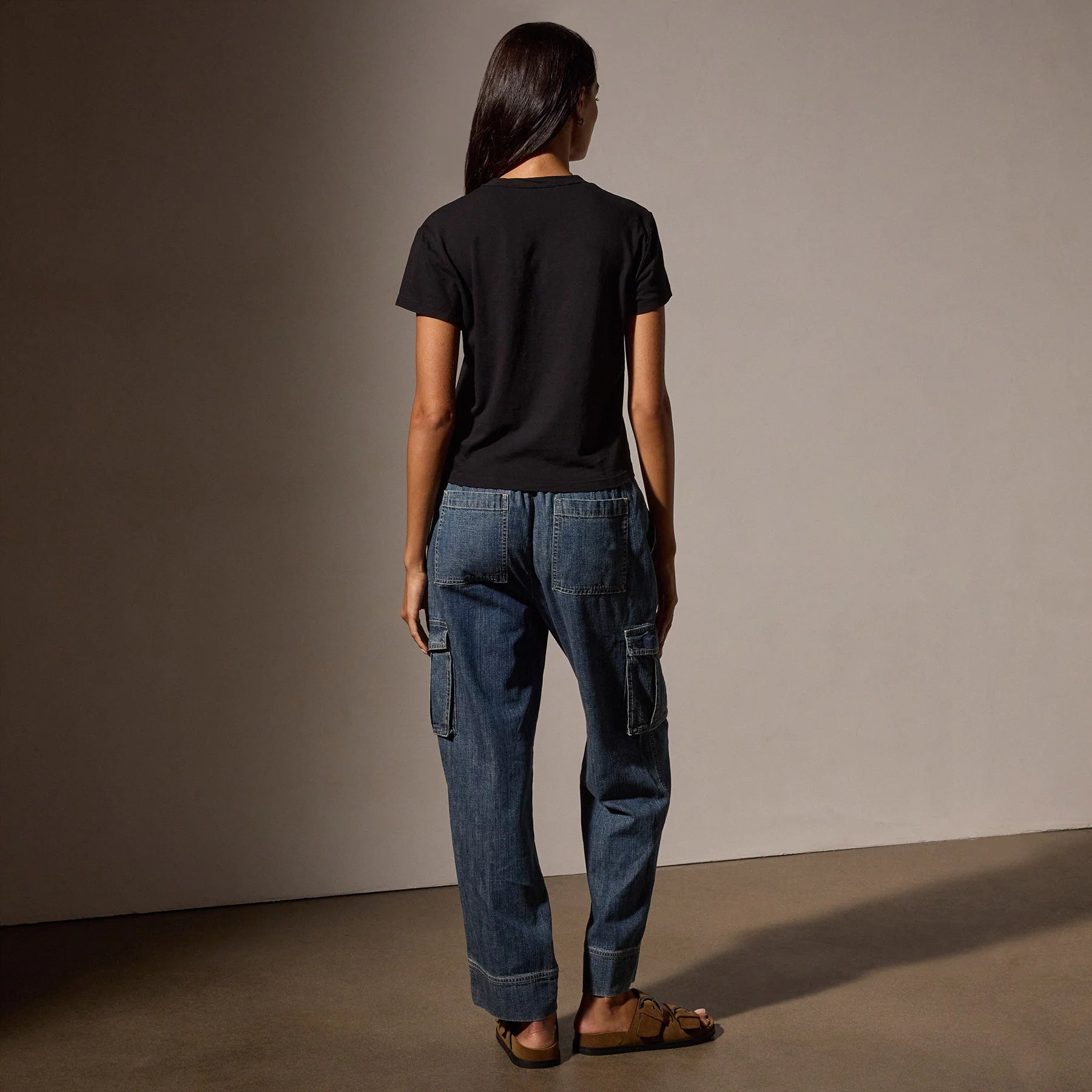 Shrunken Crew Neck S/S Tee