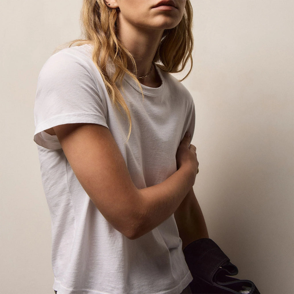 Shrunken Crew Neck S/S Tee