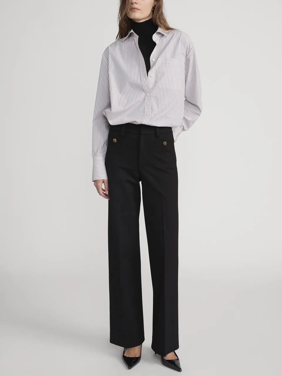 The Slim Palazzo Trouser - Modernist Pocket